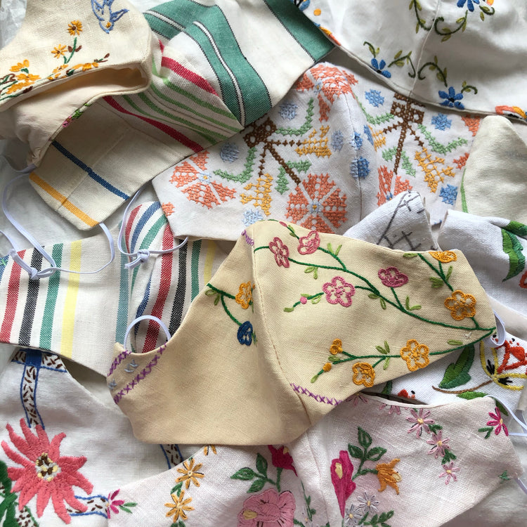 Facemasks: reusable, washable lined