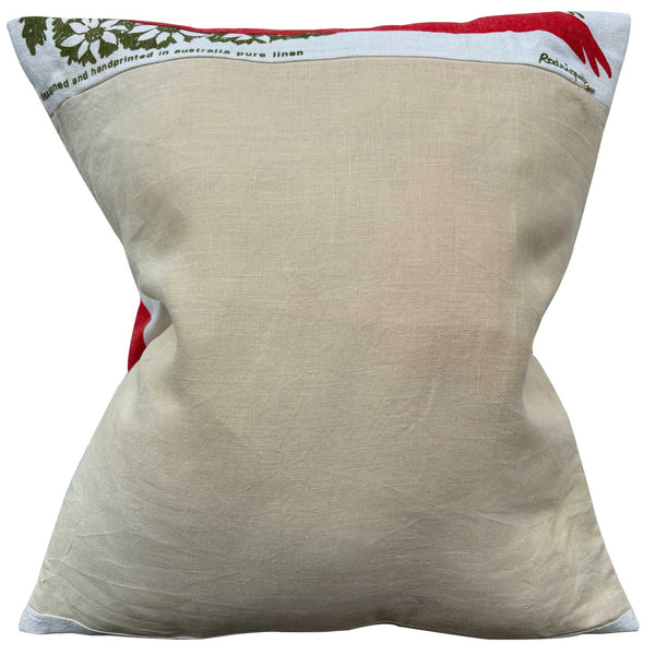 Kangaroo and Joey teatowel cushion cover