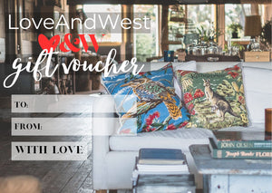 Love And West gift card