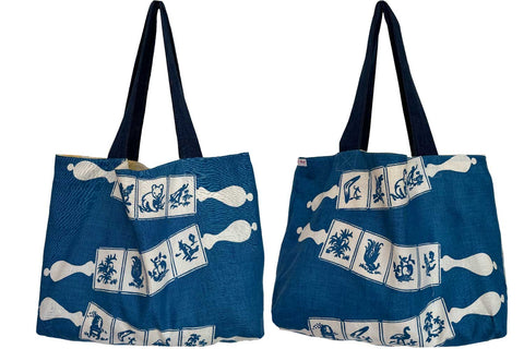 Rolling pins australiana teatowel tote