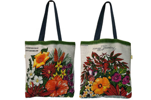 Townsville tropical flowers tote bag