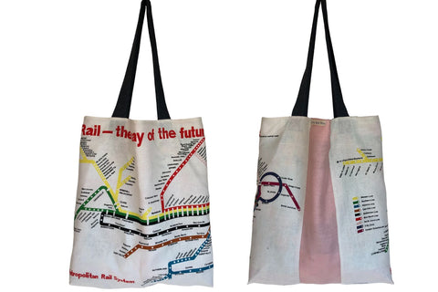Rail-the-way-of-the-future-linen-teatowel-tote-bag