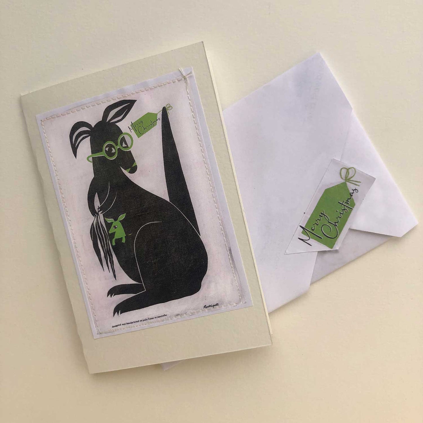 3-pack Christmas Cards with teatowel designs