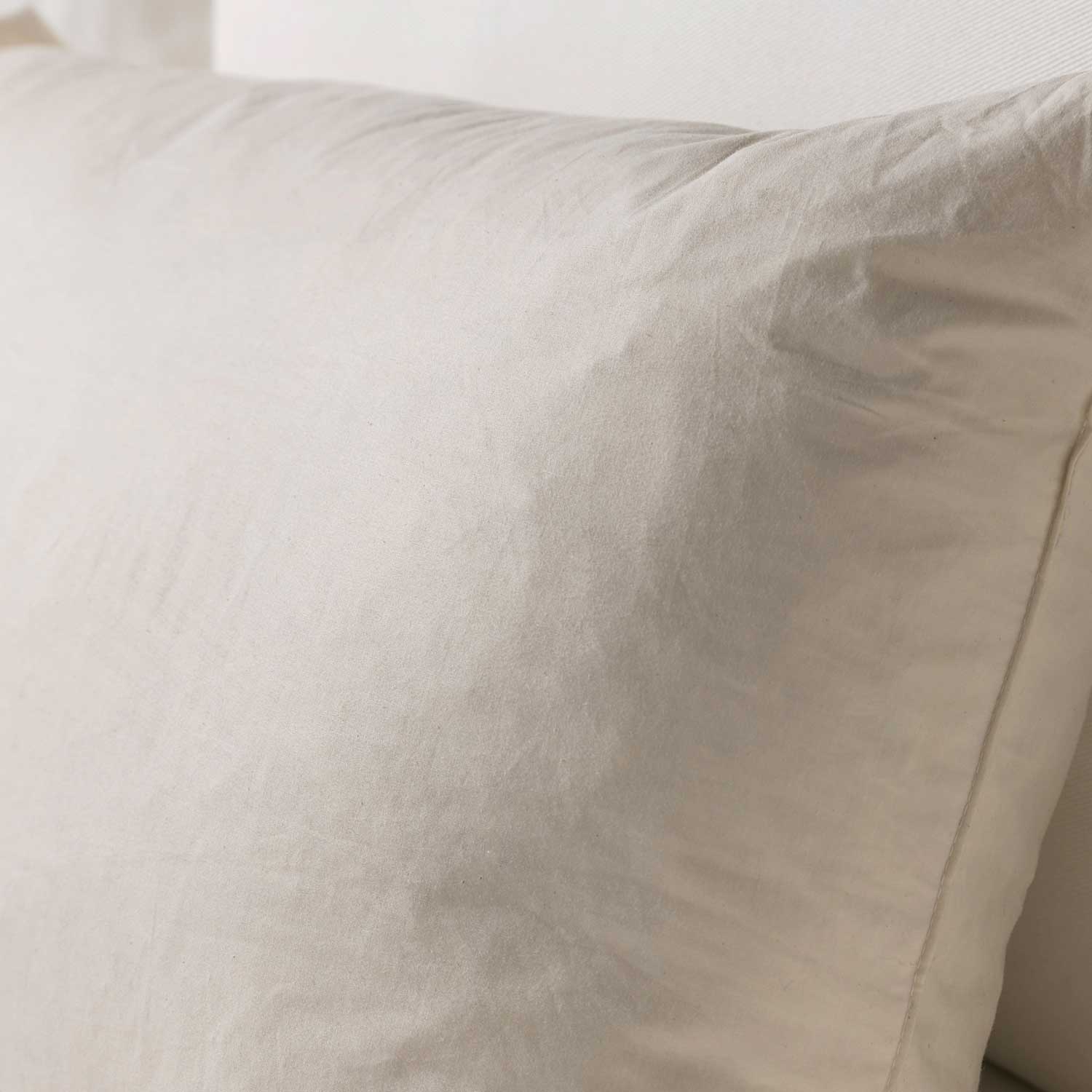 Down cushion insert for Love And West vintage linen teatowel cushion covers