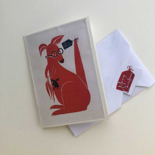 3-pack Christmas Cards with teatowel designs