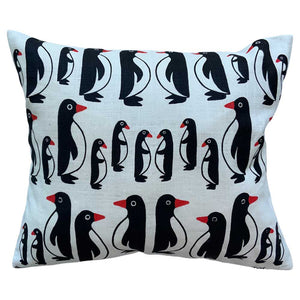 Fairy Penguin teatowel cushion cover