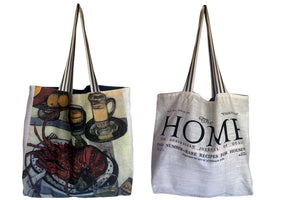 Home Journal tea towel tote