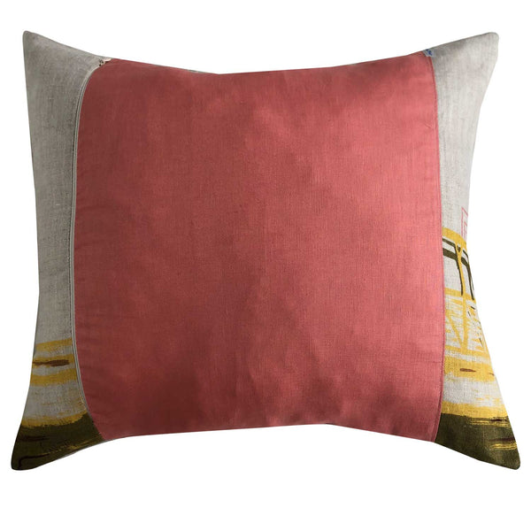 Rodeo vintage linen teatowel cushion cover