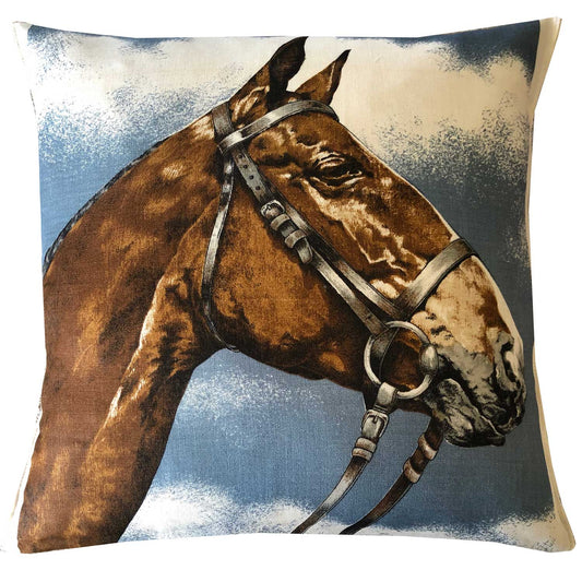 Thoughtful thoroughbred portrait